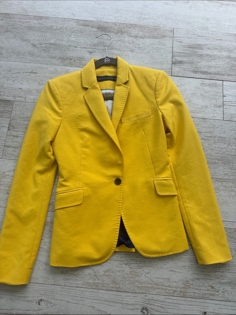 Yellow Women's Tailored Blazer